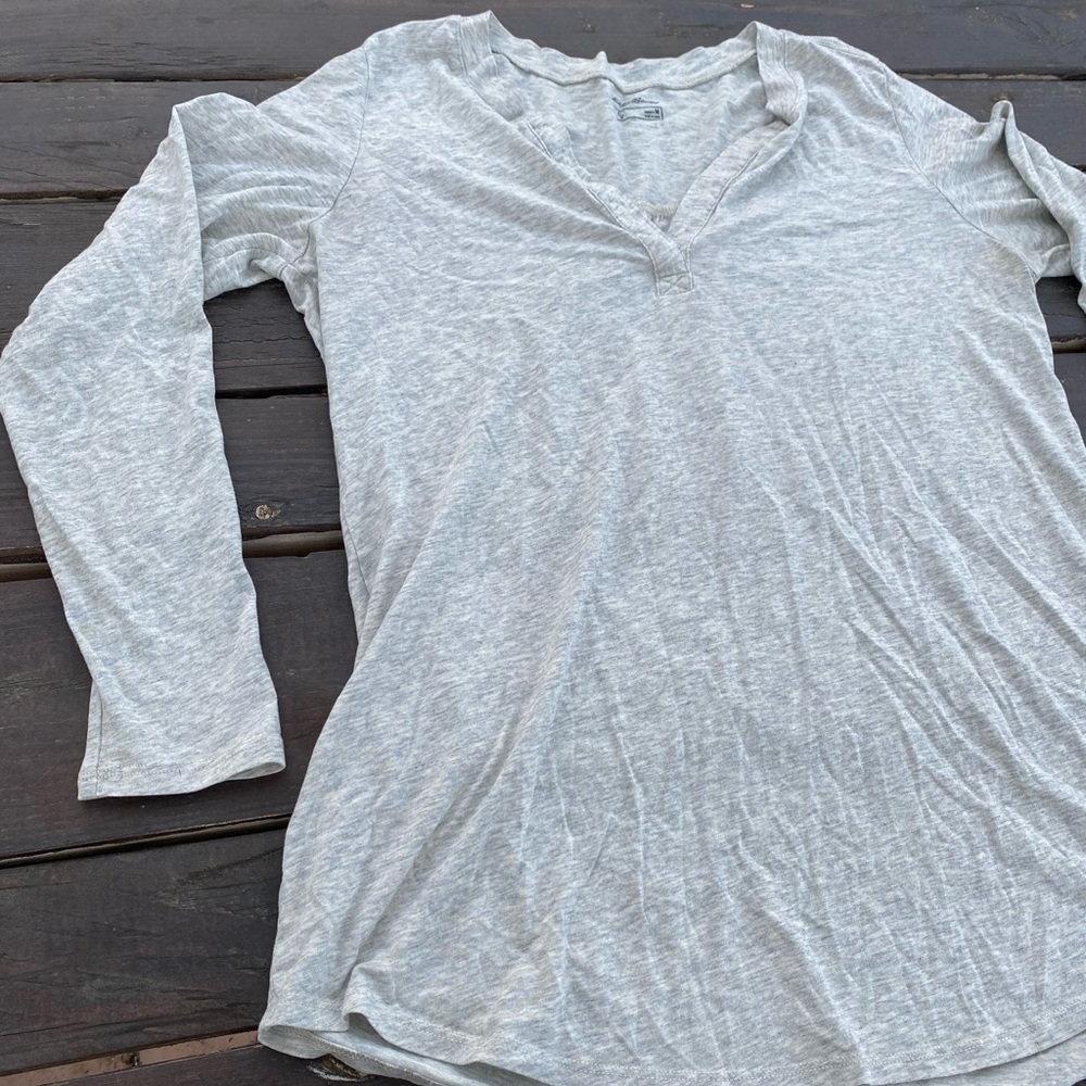 Eddie Bauer 3/4 length sleeve tshirt